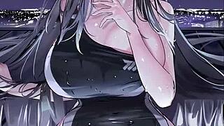 Rio hentai with big tits and cock sex.