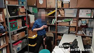 Hey, wanna see this skinny Asian shoplifter stripped and banged after getting caught?