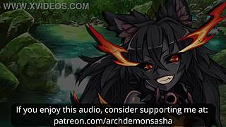 Hellhound Girl Takes Control in Wild Femdom ASMR Session