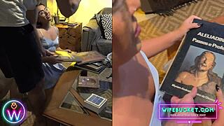 We made our own sex tape at home