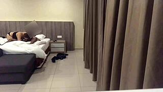 Set up hidden cam to catch cheating tinder slut