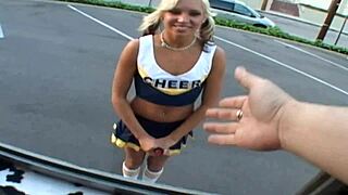 kacey jordan bangs her mouth with ice cream before the fun