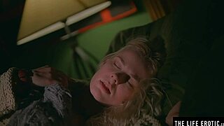 Stunning Blonde Masturbates To Orgasm With Wet Tight Pussy