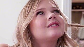 can two teens share a huge dick in a wet threesome?