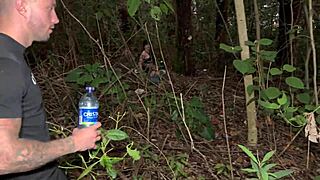 who's banging this lost hiker yenifer chacon in the forest?