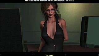 La criada en vestido revela trucos de limpieza de nevera con gran trasero.