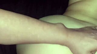 Hot Pink Thong Milf Receives Creampie