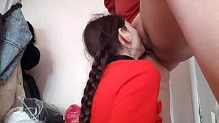 Wow! My Teacher Seduced Me to Lick Her Wet Pussy Deep