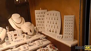 Sex for engagement ring! Hunt4k hidden pickup with teen and old man