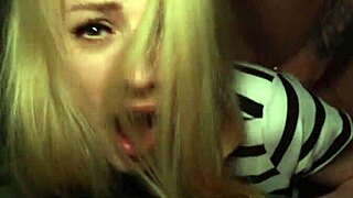 Blonde Roommate's Hard Anal