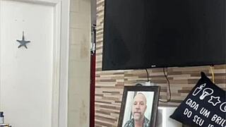 Cleaning House While Flashing Pussy Crack And Exhibitionist Acts