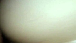 Personal video of anal ejaculation with plump japanese