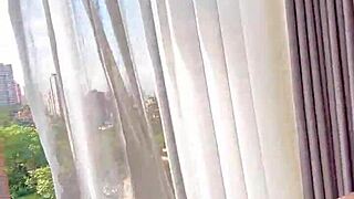 의붓여동생 내기 져서 오빠 자지 박아대