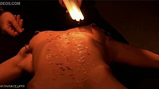 Faithful Slave Follows Master on Leash for Outdoor Teen Blowjob and Spanking