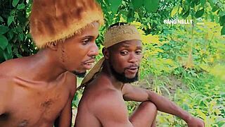 Okoro and Emeka get blowjob on ranch
