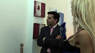 Amy Anderssen's Passionate Blowjob And Intense Fucking In Stockings