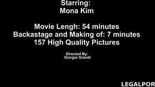 mona kim drinks piss in wild dp and gape session.