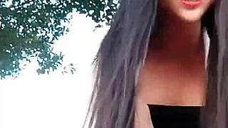 Chinese Camgirl Seduces Two Farmers for 3P Stockings Action. Still Craves More Solo Play!