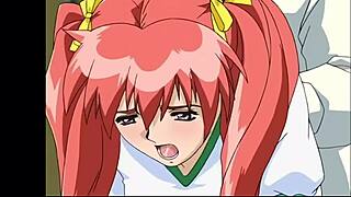 watch this redhead in anime hentai bathroom anal sex scene with intense assfucking