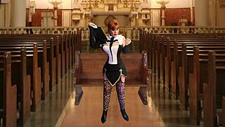 Granny Nun Carmen's Sinful Desire for Cock Sucking Overwhelms Me