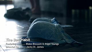 blake blossom craves angel young 18+’s tongue