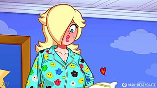 i fuck peach and rosalina in futa sex