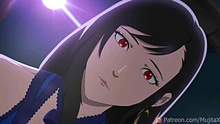 Tifa rides big ass in mansion cowgirl creampie