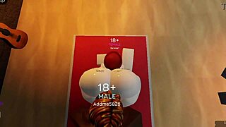 that fat ass whore is getting bred hard in roblox style