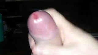 Jerking off to tranny porn