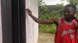 Fucked Neighbor's Wife Under Stairs Screaming