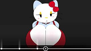hello kitty gets banged by a monster cock with big tits ass big ass