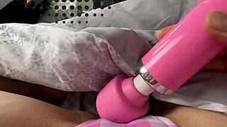 my stepsister masturbates secretly and cums before i check her pulsating pussy