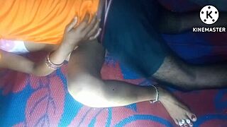 Desi bhabhi rides huge cock in wild group action.