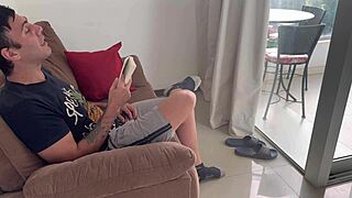 They ordered me to suck big cock and swallow cum at cleaning job