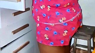 Curvy Latina BBW Feels So Hot in Public Hydration Moment