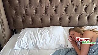 Step dad's sneaky scheme during teen 18+s vr dream. He plots taboo fun with curvy latina.