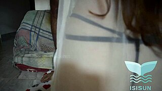 Chatting about sex in hotel with foreigner, sucking her beautiful ass