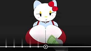 hello kitty gets banged by a monster cock with big tits ass big ass