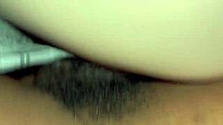 Stepdad and stepdaughter sneak hot sex behind mom's back every night.