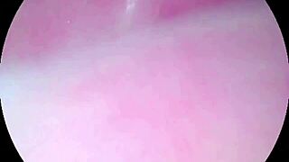 camera deep inside wet pussy capturing intense female orgasm 😍