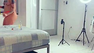 behind the scenes with summer rob, big cock teasing ass and pussy 😈🔥