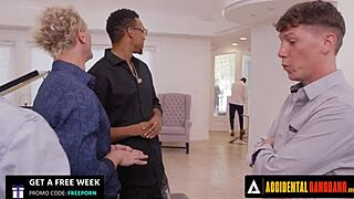 Accidental gangbang turns wild with busty Kitana Montana