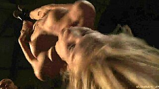 Faithful Slave Follows Master on Leash for Outdoor Teen Blowjob and Spanking