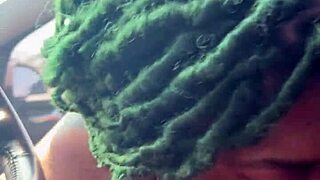 big daddy chevy impala deepthroats and rides big black cock