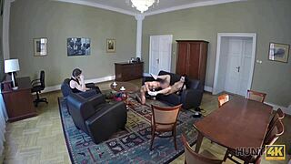 Sex for engagement ring! Hunt4k hidden pickup with teen and old man