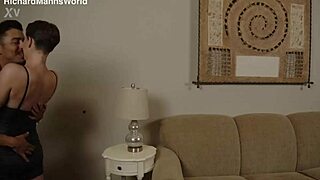 after the party, ahanu reed and mike jaymes get rough in interracial 1on1 sex