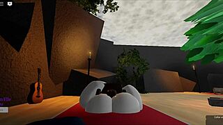 that fat ass whore is getting bred hard in roblox style