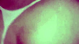 Sexy Filipina in thong takes double penetration doggystyle.