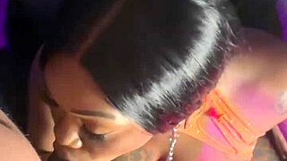 ebony babe begs for cum inside during pov