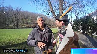 Easter Bunny Sluts Katy And Mia Get Cunts Stuffed In Taboo Egg Hunt